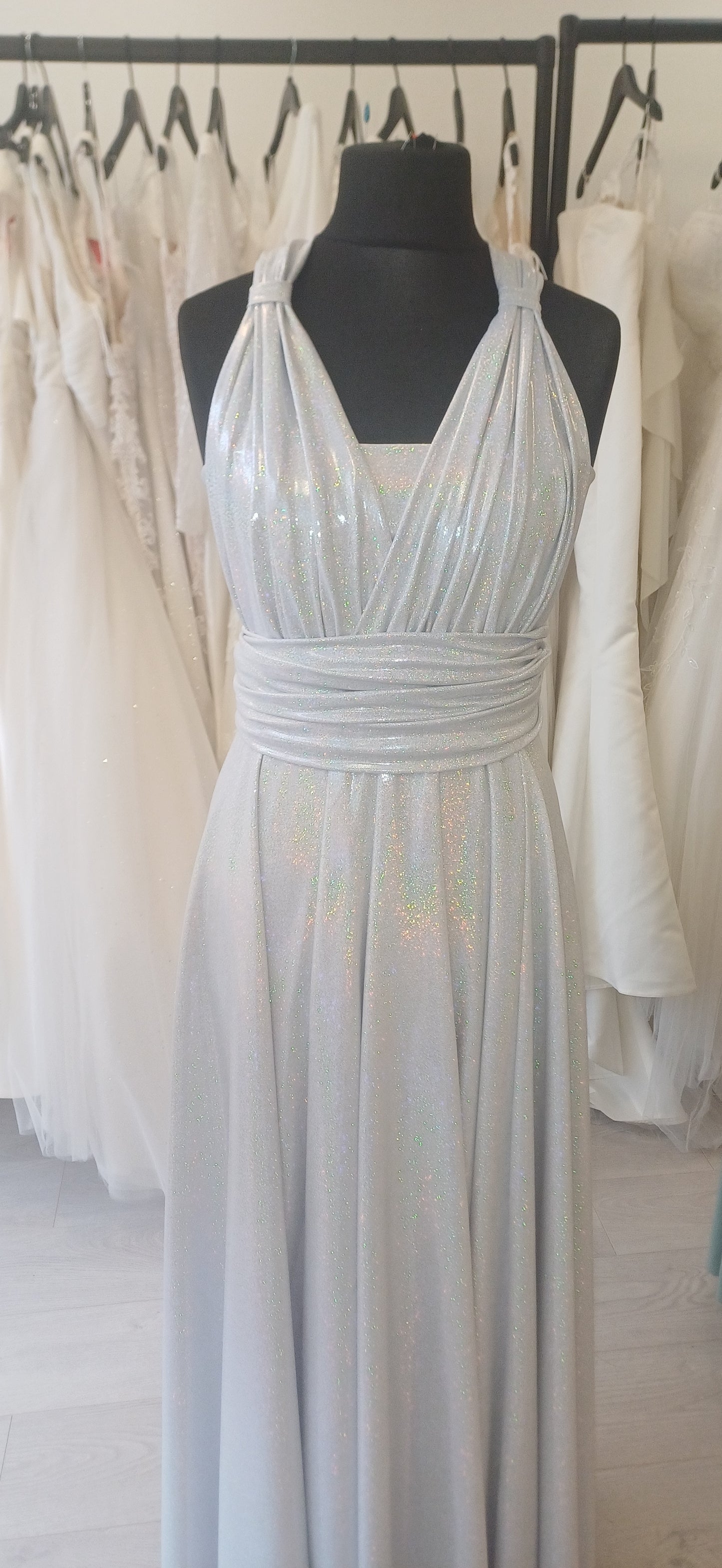 Silver 'All ways ' dress