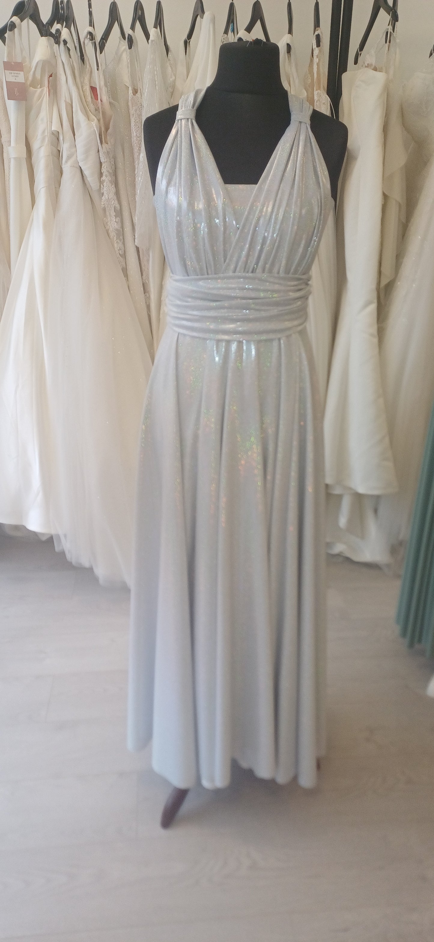 Silver 'All ways ' dress